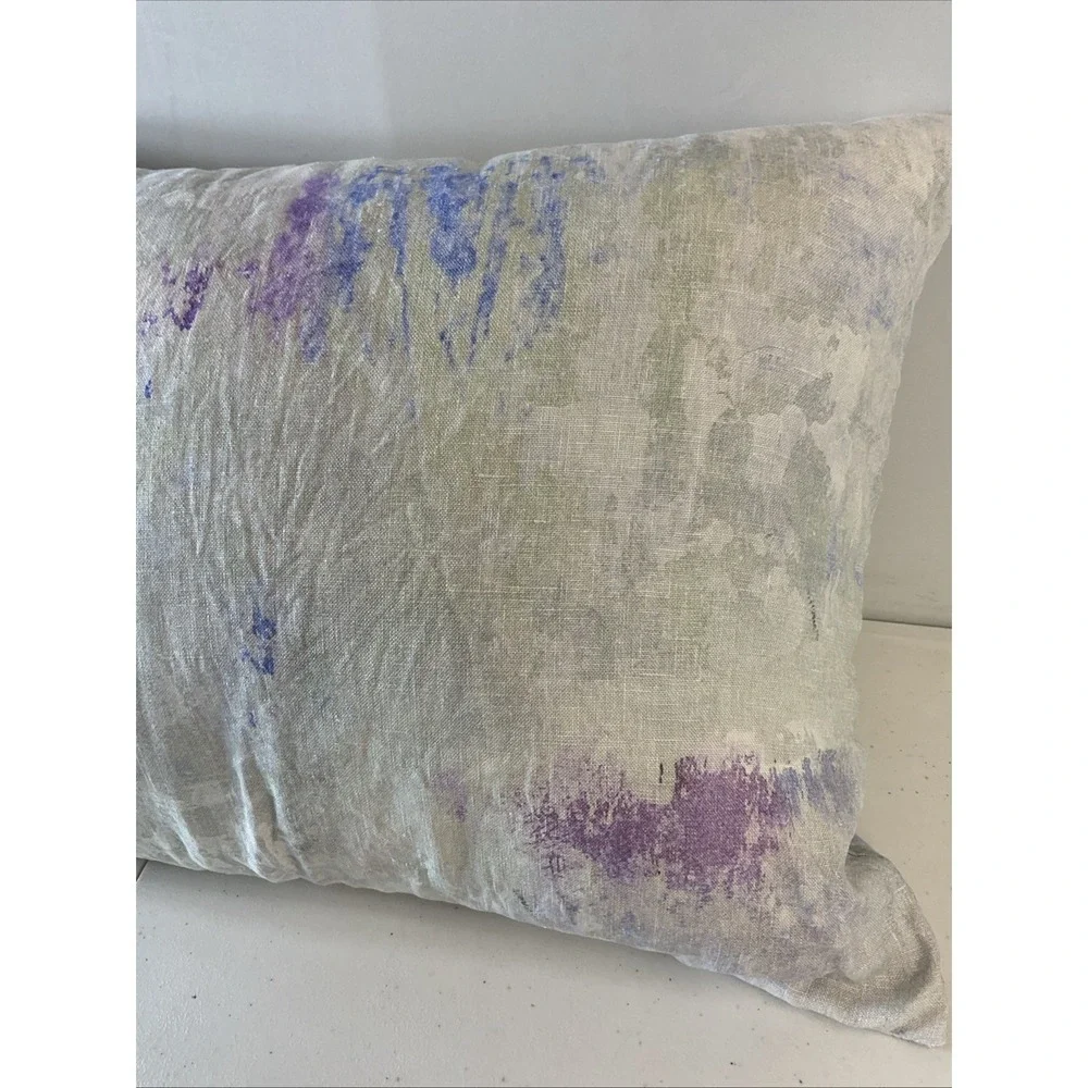 Designers Guild Linen Tulipa Stellata violet Cushion Cover floral down insert‎
